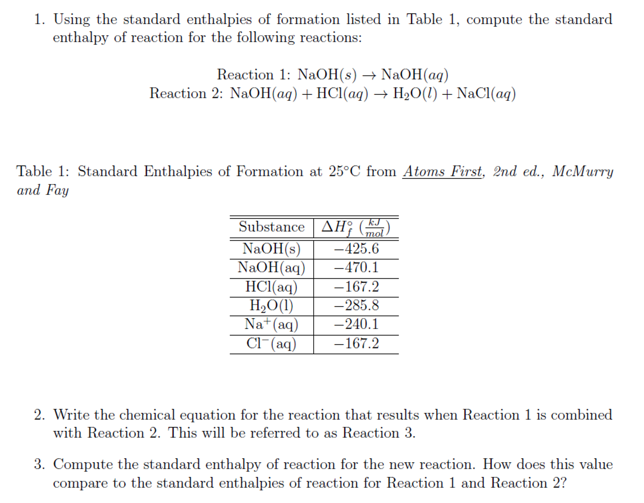 calculating-the-molar-enthalpy-of-reaction-from-formation-enthalpies