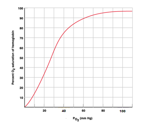 curve saturation oxygen expert answer
