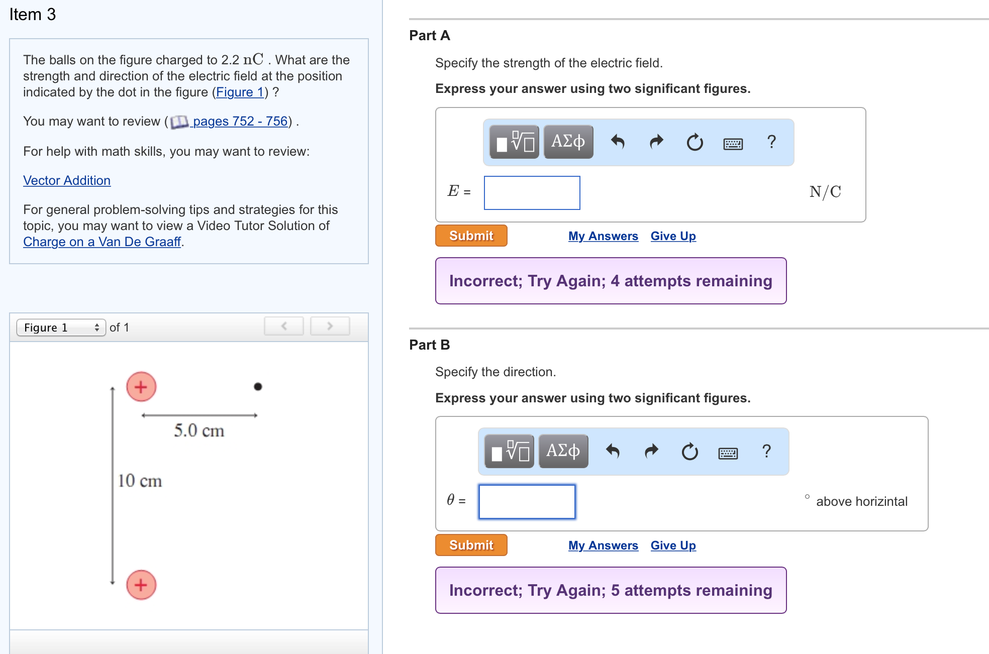 solved-the-balls-on-the-figure-charged-to-2-2-nc-what-are-chegg