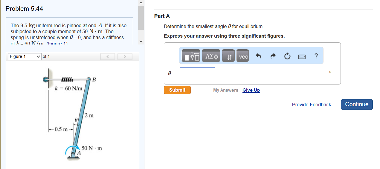 On Question 5.44 In Engineering Mechanics Statics | Chegg.com