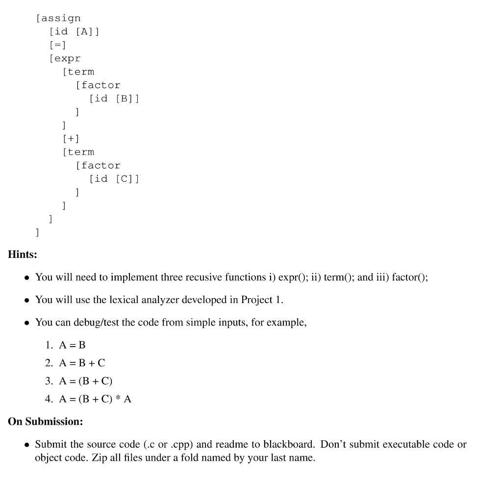 In this project, you will implement a | Chegg.com
