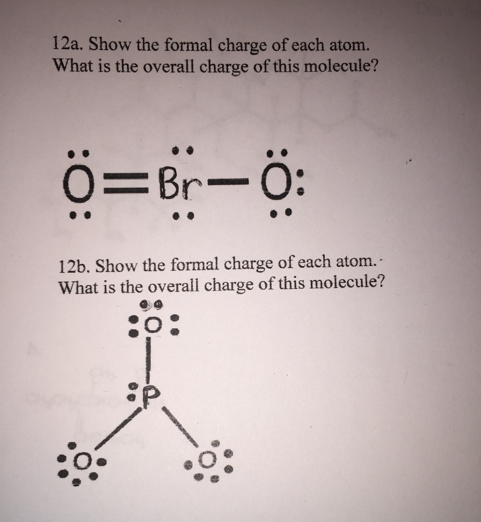 what determines the net overall charge of an atom