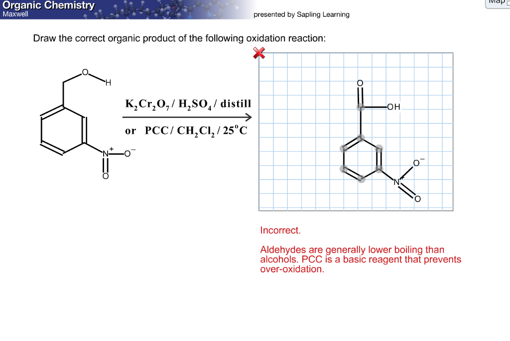 Solved Draw The Major Organic Product(s) Of The Following