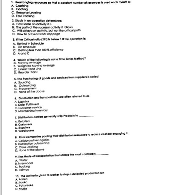 Solved Rearranging resource so that a constant number of