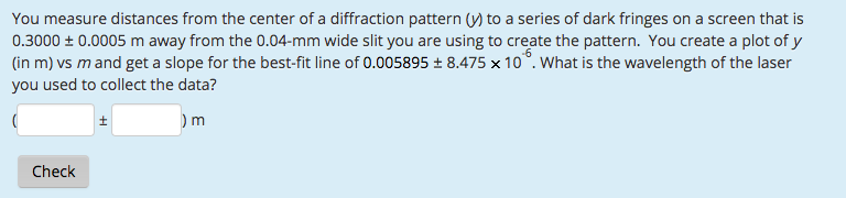 Solved You measure distances from the center of a | Chegg.com