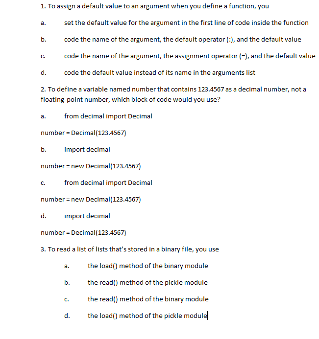 c argument default value