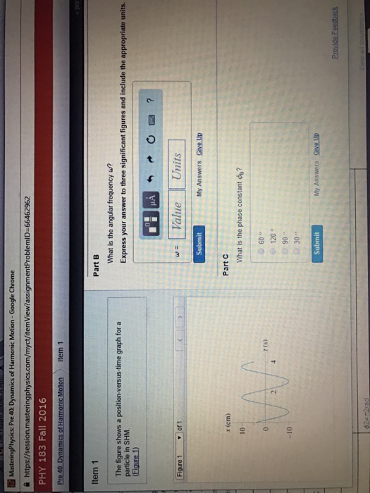 solved-the-figure-shows-a-position-versus-time-graph-for-a-chegg