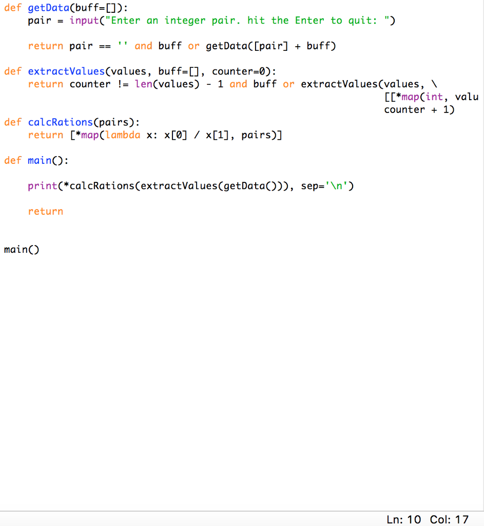 Solved Python, I will include a screen shot of my code that | Chegg.com