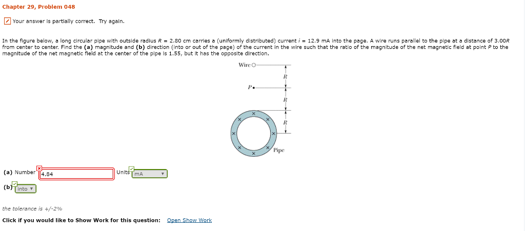Solved: In The Figure Below, A Long Circular Pipe With Out... | Chegg.com