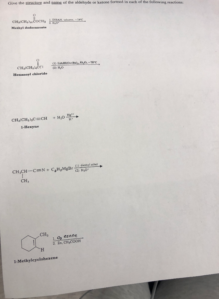 Solved Give The Structure And Name Of The Aldehyde Or Ketone Chegg solved-give-the-structure-and-name-of-the-aldehyde-or-ketone-chegg