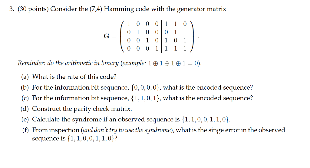 hamming code c program