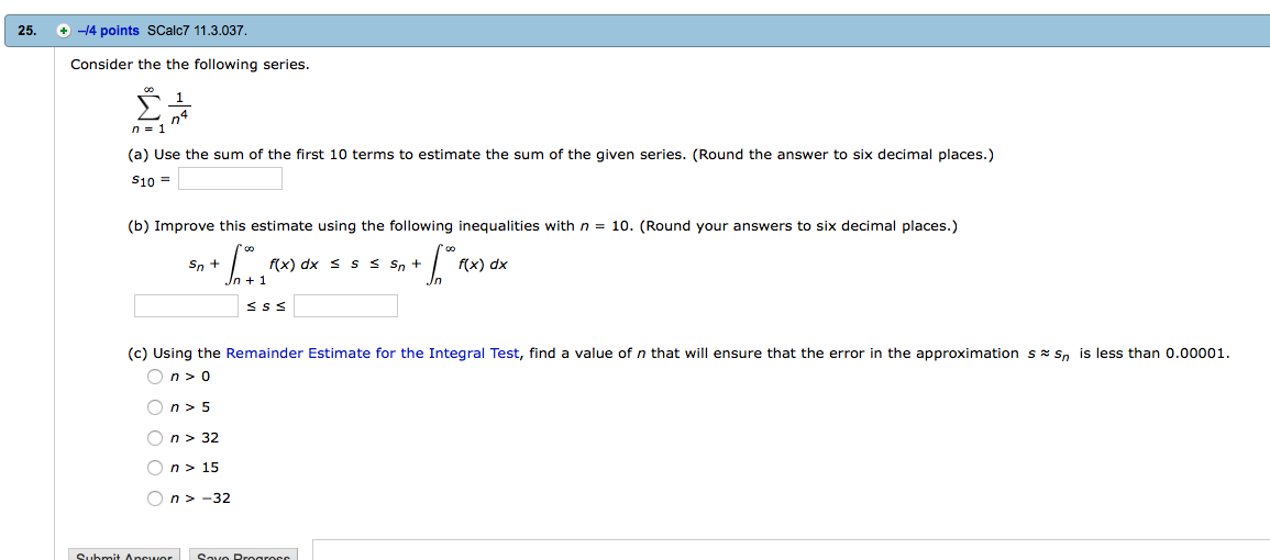 consider-the-the-following-series-summation-n-1-to-chegg