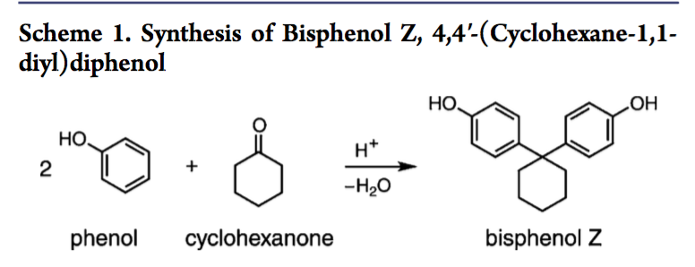 Solved Scheme 1. Synthesis Of Bisphenol Z, | Chegg.com