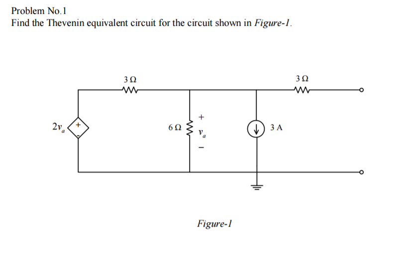 Solved Find the Thevenin equivalent circuit for the circuit | Chegg.com