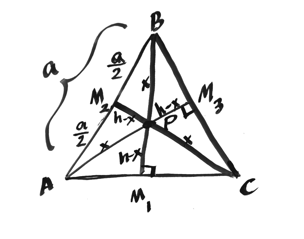 Solved Let triangle ABC be an equilateral triangle with | Chegg.com
