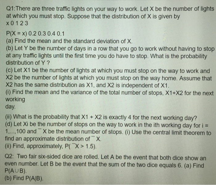 solved-there-are-three-traffic-lights-on-your-way-to-work-chegg