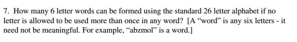 solved-7-how-many-6-letter-words-can-be-formed-using-the-chegg