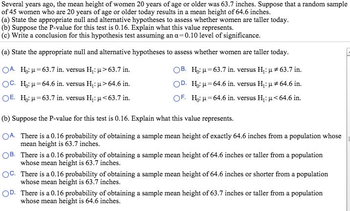 hypothesis testing conclusion