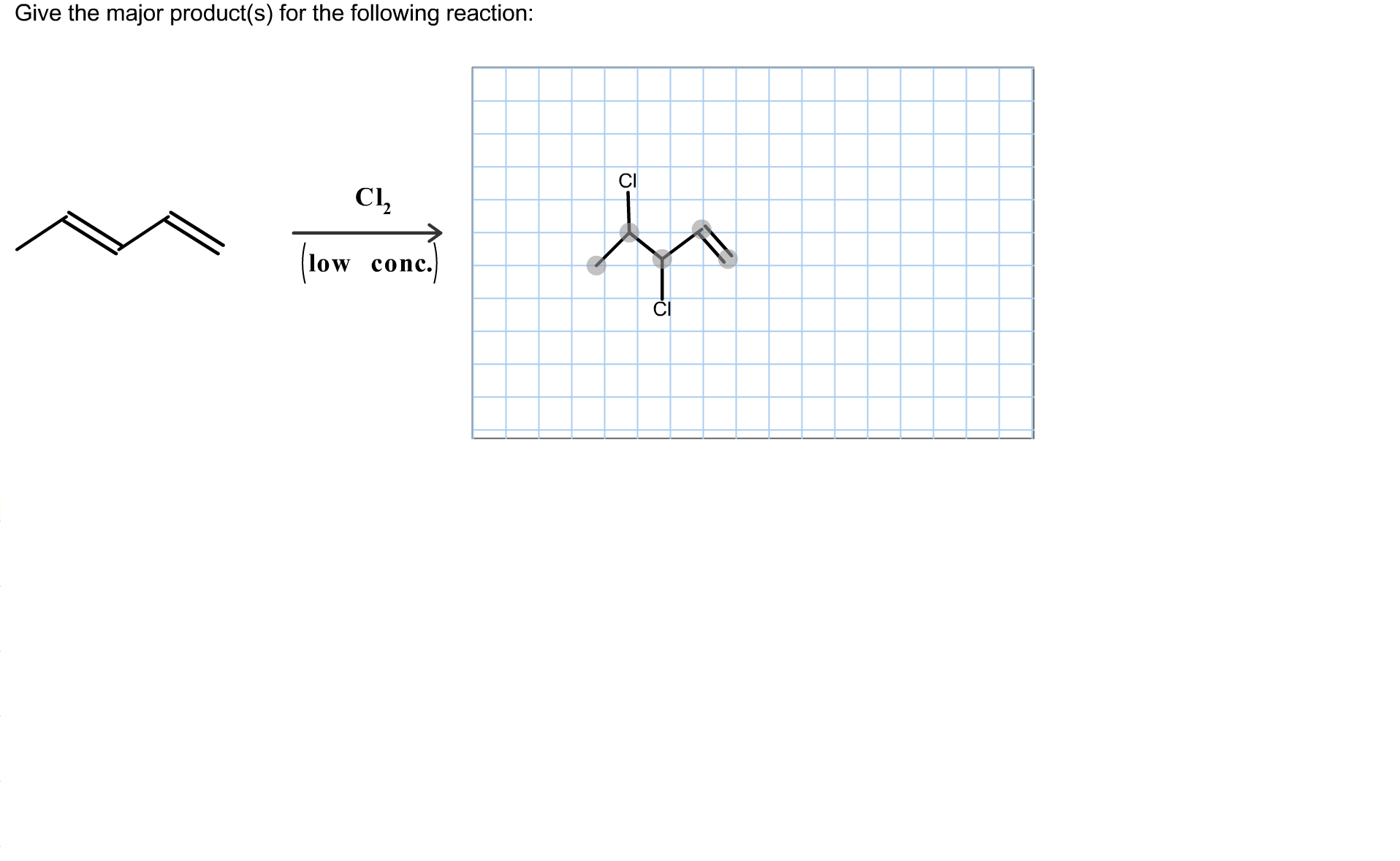 Solved Give The Major Product S For The Following Reaction