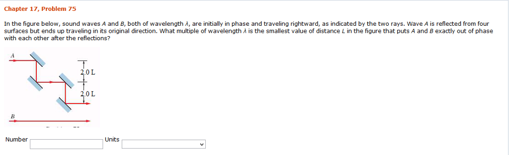 Solved In The Figure Below, Sound Waves A And B, Both Of | Chegg.com