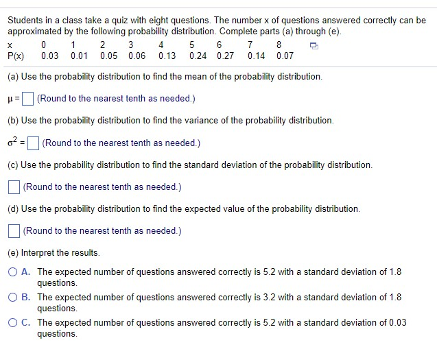 answered-find-the-mean-variance-and-standard-bartleby