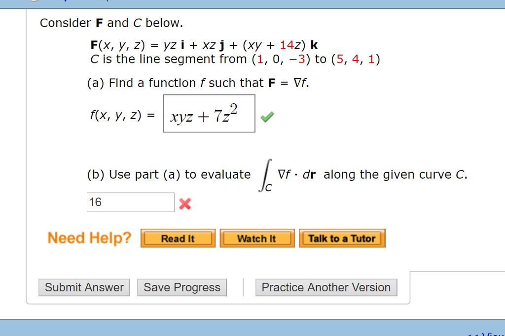 Solved Consider F And C Below F X Y Z Yz I Xz J