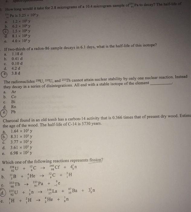 Solved How long would it take for 2.8 micrograms of a 10.4 | Chegg.com