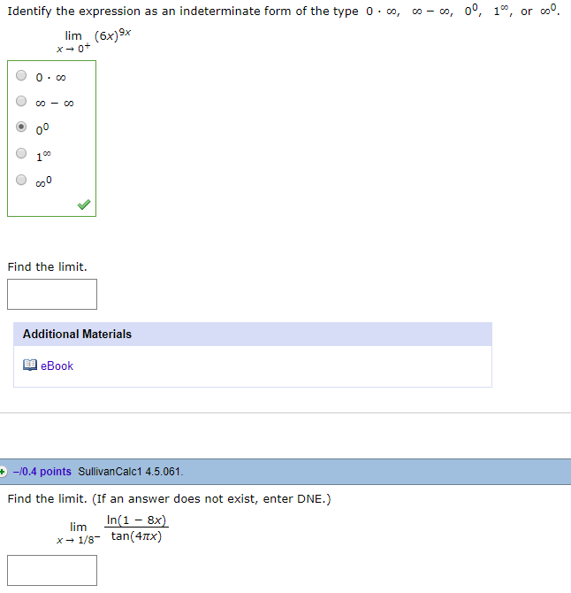 solved-identify-the-expression-as-an-indeterminate-form-of-chegg