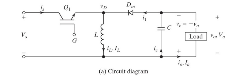 Solved Buck Boost Converter is used to convert Dc-Dc voltage | Chegg.com