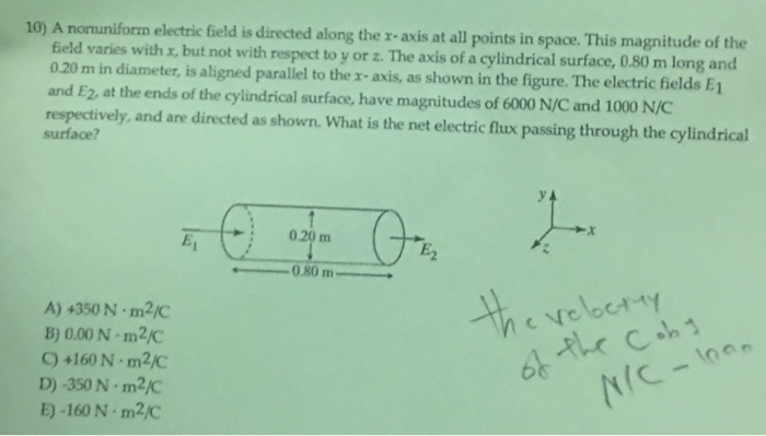 Solved 10-please help me with my physics HW. Thanks! | Chegg.com