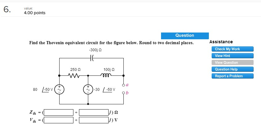 Solved Find the Thevenin equivalent circuit for the figure | Chegg.com