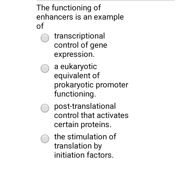Solved Which of the following is not true of RNA processing?