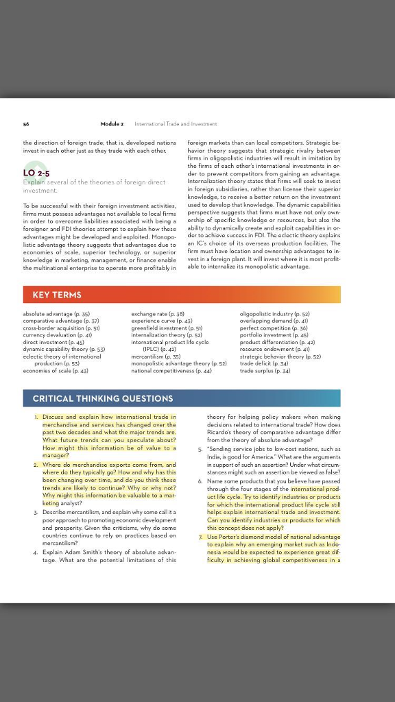 What Are The Theories Of International Trade