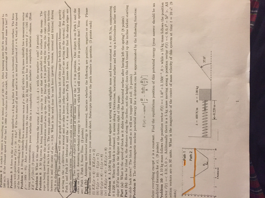 Solved please solve problem 9 write with good clear | Chegg.com