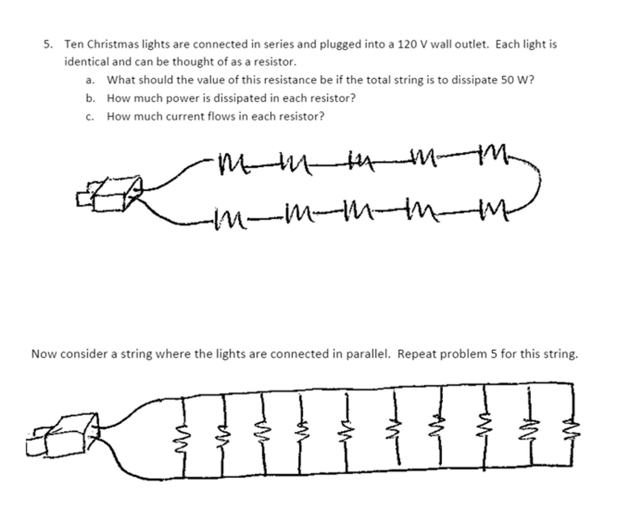 Series Parallel Circuit Christmas Lights at Odette Schmidt blog