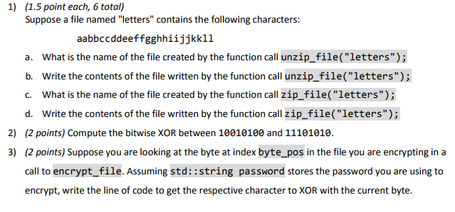 Solved Please help to answer the following C++ coding | Chegg.com