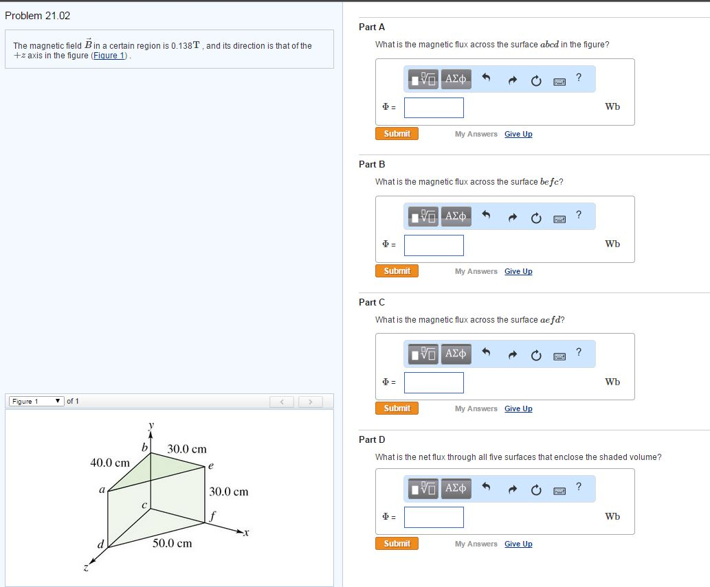 Solved The magnetic field B vector in a certain region is | Chegg.com