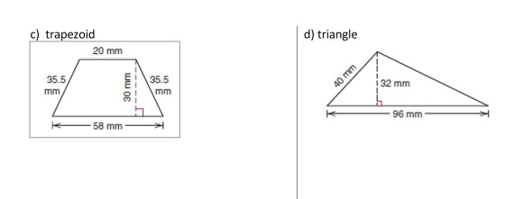 Solved 4) Find The Perimeter Or Circumference Of Each | Chegg.com