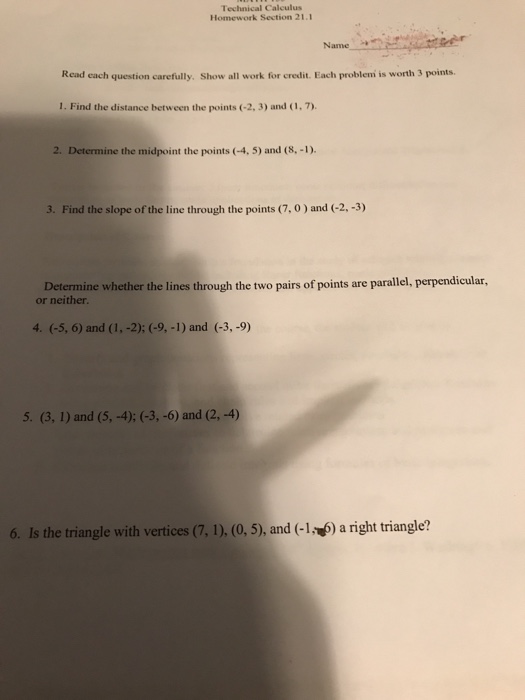 solved-find-the-distance-between-the-points-2-3-and-1-chegg