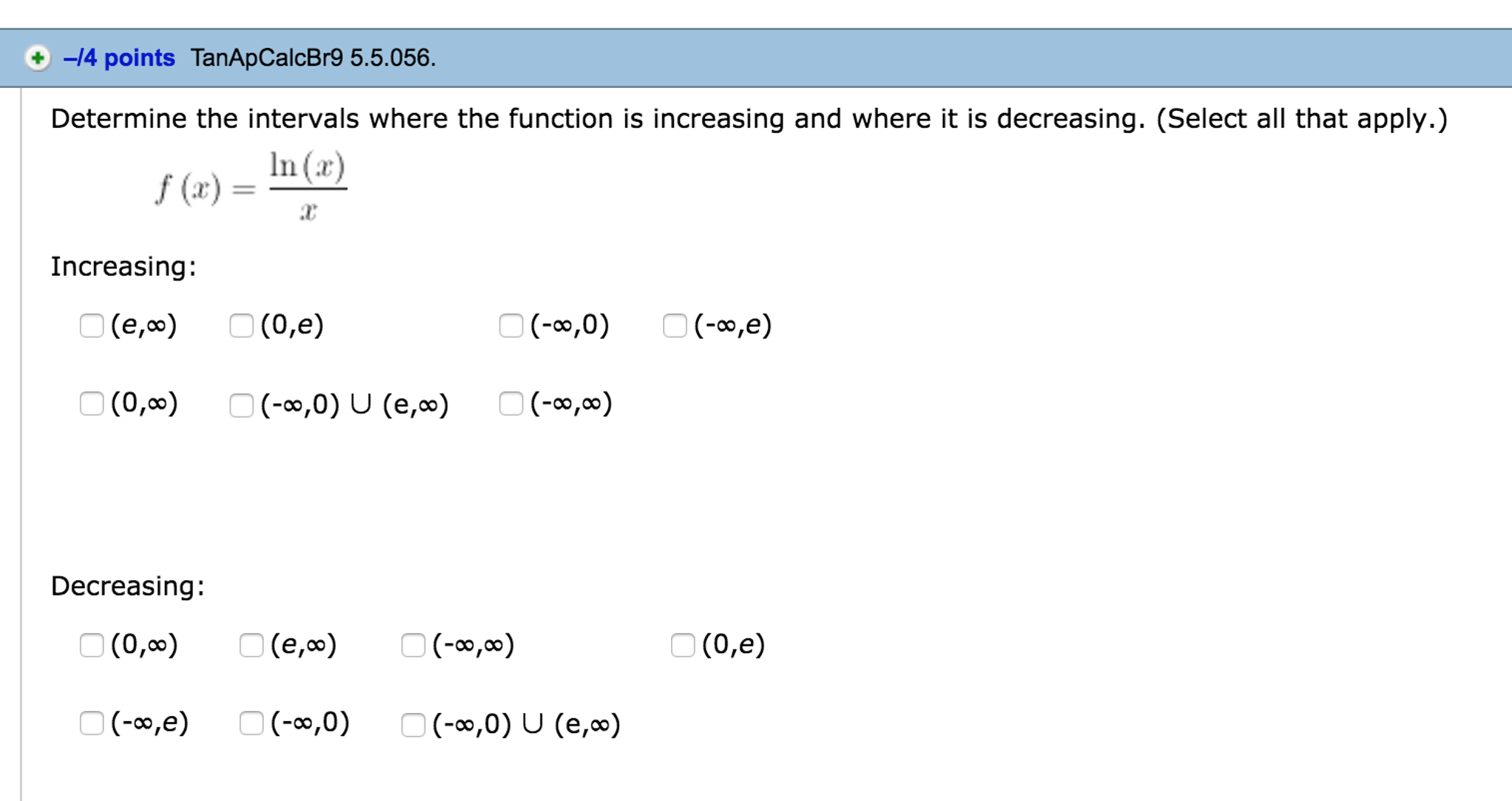 Solved Determine The Intervals Where The Function Is