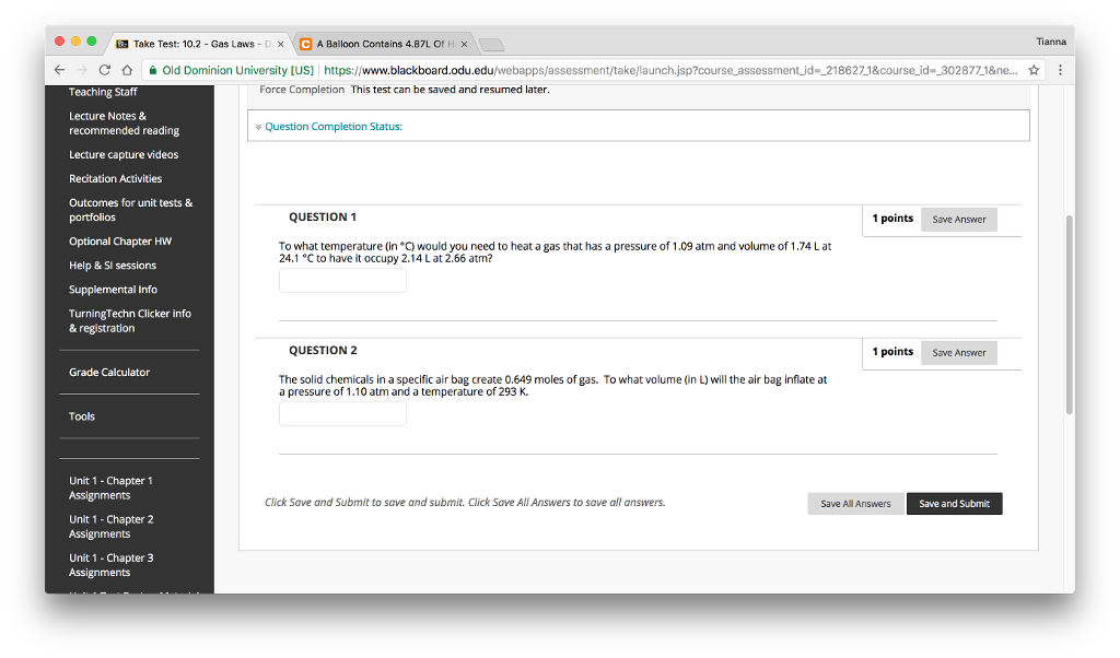 Chemistry Archive November 29, 2017