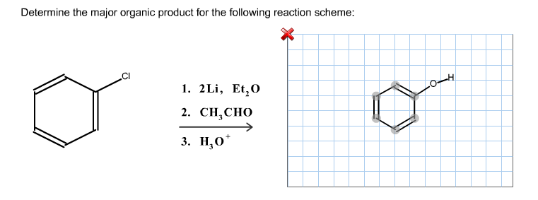 solved-determine-the-major-organic-product-for-the-following-chegg