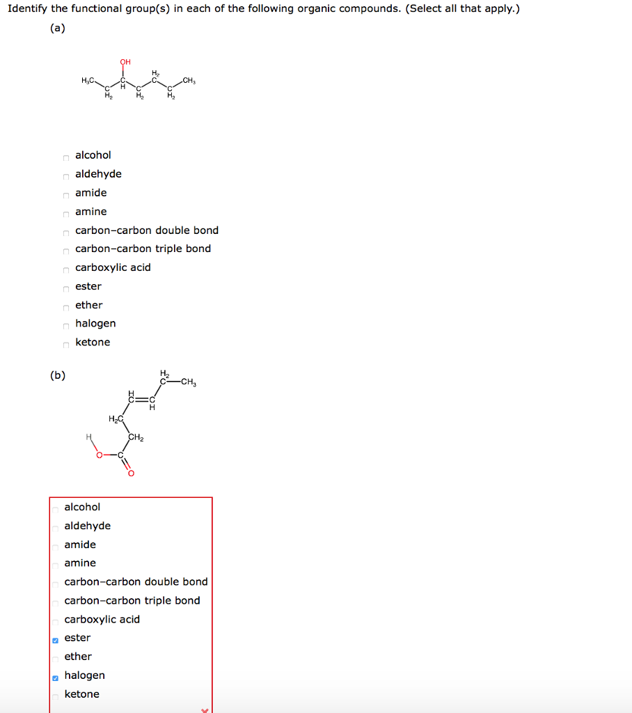 solved-identify-the-functional-group-s-in-each-of-the-chegg