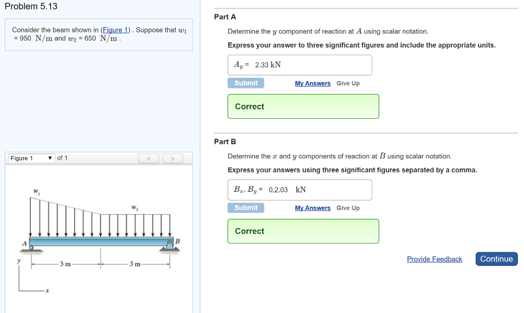 Solved Consider the beam shown in (Figure 1). Suppose that | Chegg.com