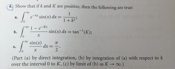 Solved Show That If K And K Are Positive Then The Following