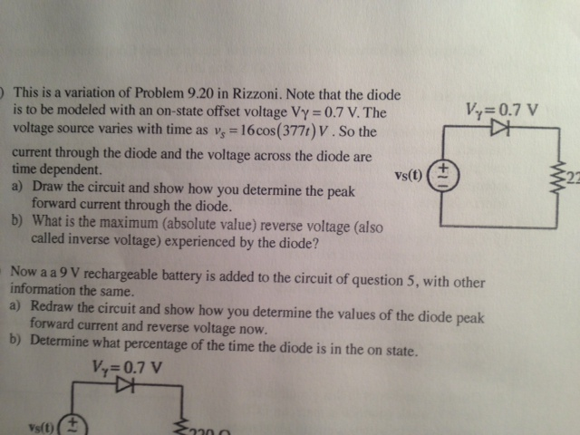 electrical engineering archive february 03, 2013 chegg comthis is a variation of problem 9 20 in rizzoni no