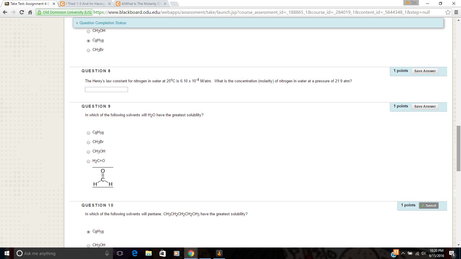 Solved You Take Test Assignment 4[ 刈e Tried 13 And im