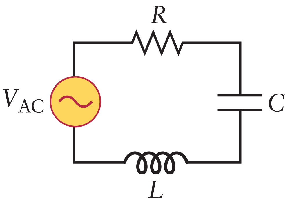 Solved The Lcr Circuit In The Figure Is Driven By A Volta Chegg Com