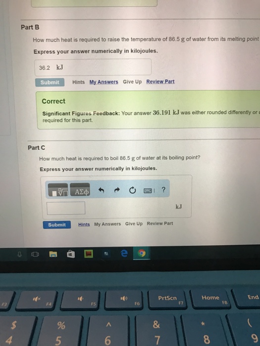 Solved How much heat is required to raise the temperature of