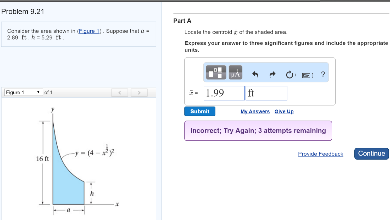 Solved Consider The Area Shown In Figure 1 Suppose That A Chegg